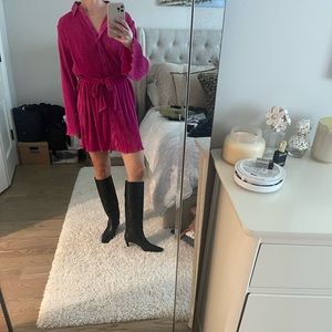 Soho Chic Shirt Dress